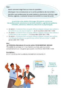 Atelier santé des enfants 2