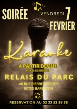 karaoké le 7 février