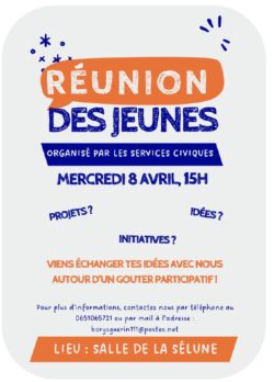 réunion des jeunes