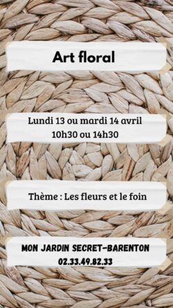 les fleurs et le foin
