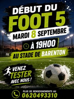 AFFICHE FOOT 5